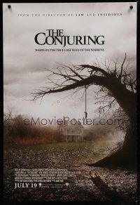 7k177 CONJURING int'l advance DS 1sh '13 based on the true case files of the Ed & Lorraine Warren!