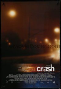 7k184 CRASH int'l DS 1sh '04 Don Cheadle, Sandra Bullock, Matt Dillon!