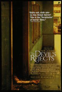 7k219 DEVIL'S REJECTS advance 1sh '05 Rob Zombie directed, they must be stopped!
