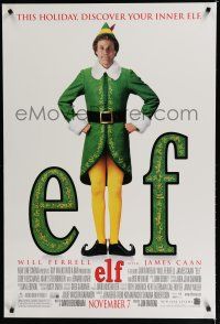 7k250 ELF advance DS 1sh '03 Jon Favreau directed, James Caan & Will Ferrell in Christmas comedy!