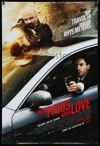 7k301 FROM PARIS WITH LOVE advance DS 1sh '10 Pierre Morel, John Travolta, Jonathan Rhys Meyers!
