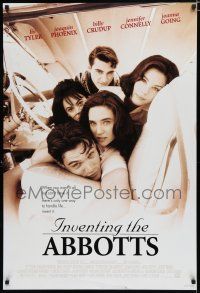 7k403 INVENTING THE ABBOTTS style A DS 1sh '96 Liv Tyler, Joaquin Phoenix, Jennifer Connelly!