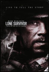 7k477 LONE SURVIVOR teaser DS 1sh '13 Mark Wahlberg as US Navy SEAL Marcus Lutrell!