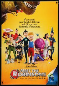 7k522 MEET THE ROBINSONS advance DS 1sh '07 Angela Bassett, the family of the future!