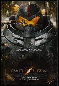 7k588 PACIFIC RIM summer advance DS 1sh '13 del Toro, to fight monsters we created monsters!