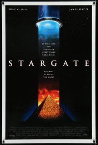 7k748 STARGATE DS 1sh '94 Kurt Russell, James Spader, a million light years from home!