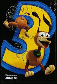 7k795 TOY STORY 3 Slink style advance DS 1sh '10 Disney & Pixar, great image of Slinky Dog!
