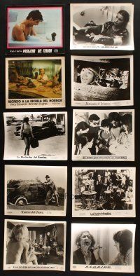7m126 LOT OF 128 COLOR AND BLACK & WHITE SOUTH AMERICAN 8x10 STILLS '70s a variety of scenes!