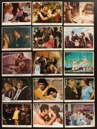 7m129 LOT OF 75 COLOR 8x10 STILLS '60s-70s great scenes from a variety of different movies!