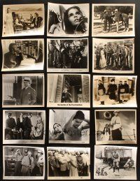 7m134 LOT OF 35 8x10 STILLS '30s-70s great scenes from a variety of different movies!