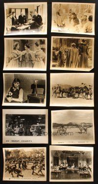 7m135 LOT OF 31 8x10 STILLS '50s-70s great scenes from a variety of different movies!