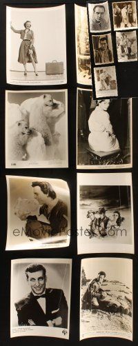 7m160 LOT OF 13 8X10 STILLS '40s-50s great scenes & portraits from a variety of movies!