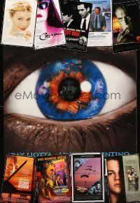 7m282 LOT OF 24 UNFOLDED MOSTLY DOUBLE-SIDED ONE-SHEETS '90s a variety of different movies!