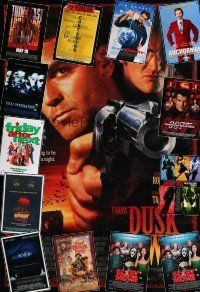 7m293 LOT OF 14 UNFOLDED MOSTLY DOUBLE-SIDED ONE-SHEETS '90s-00s From Dusk Til Dawn & more!