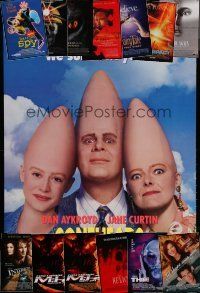 7m303 LOT OF 14 UNFOLDED DOUBLE-SIDED AND SINGLE-SIDED ONE-SHEETS '90s a variety of cool images!