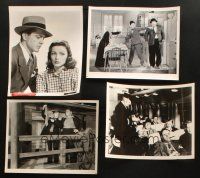 7m314 LOT OF 4 REPRO 8x10 STILLS '80s Laurel & Hardy, Gene Tierney in Laura & more!