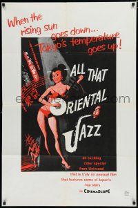 7p030 ALL THAT ORIENTAL JAZZ 1sh '60s when the rising sun goes down, temperatures go up!