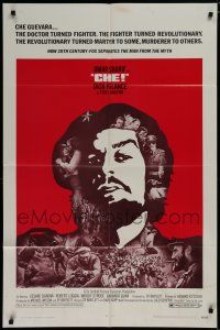 7p164 CHE 1sh '69 art of Omar Sharif as Guevara, Jack Palance as Fidel Castro!