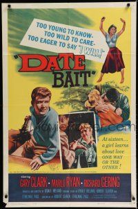 7p226 DATE BAIT 1sh '60 teens too young to know, too wild to care & too eager to say I WILL!