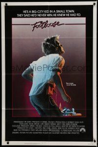 7p306 FOOTLOOSE int'l 1sh '84 teenage dancer Kevin Bacon has the music on his side!