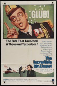 7p410 INCREDIBLE MR. LIMPET 1sh '64 Don Knotts turns into a cartoon fish!