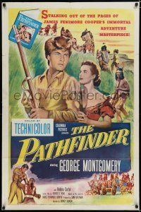 7p629 PATHFINDER 1sh '52 George Montgomery was the most dangerous marksman in all the West!