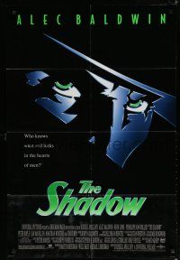 7p744 SHADOW 1sh '94 Alec Baldwin knows what evil lurks in the hearts of men!
