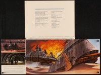 7r059 RETURN OF THE JEDI promo brochure '83 Lucas classic, advertised as Revenge of the Jedi!