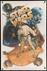7r070 STAR WARS THE FIRST TEN YEARS signed Kilian 1sh '87 by Drew Struzan, numbered 260/3000!