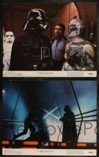 7r039 EMPIRE STRIKES BACK 8 color 11x14 stills '80 one signed by David Prowse, Williams & Bulloch!