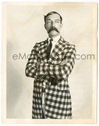 7s120 BUSTER KEATON 8x10.25 still '40s cool pseudo portrait w/mustache by Clarence Sinclair Bull!