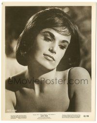7s123 CAPE FEAR 8x10.25 still '62 sexy head & shoulders portrait of Barrie Chase!