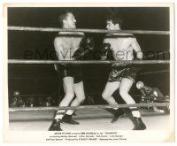 7s139 CHAMPION 8.25x10 still R55 boxer Kirk Douglas fighting in the ring with bloody nose!