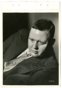 7s143 CHARLES LAUGHTON 8x11 key book still '30s really young head & shoulders portrait in suit & tie