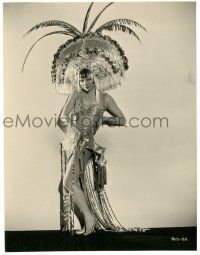 7s187 DAUGHTER OF THE DRAGON 7.5x9.5 still '31 Anna May Wong in wild skimpy outfit by Richee!