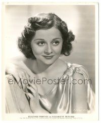 7s237 ELEANORE WHITNEY 8.25x10 still '36 pretty head & shoulders portrait from Turn Off the Moon!
