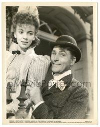 7s269 FOREVER & A DAY 8x10.25 still '43 c/u of Ida Lupino with Brian Aherne wearing bowler hat!