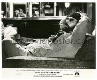 7s319 GODFATHER PART II candid 8x10 still '74 director Francis Ford Coppola relaxing on the set!
