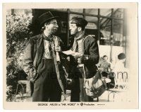 7s338 GUV'NOR 8x10.25 still '35 George Arliss goes from hobo to president of a bank in France!