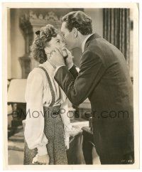 7s400 IN OUR TIME 8.25x10 still '44 Paul Henreid grabs Ida Lupino's cheek & kisses her nose!