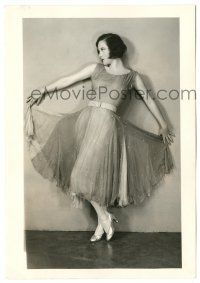 7s448 JOAN CRAWFORD deluxe 7x10 still '26 - '27 full-length young portrait by Clarence Sinclair Bull