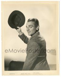 7s453 JOHNNY COME LATELY 8x10.25 still '43 great portrait of smiling James Cagney from one-sheet!