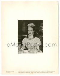 7s454 JUAREZ 8x10.25 still '39 wonderful c/u of Bette Davis in elaborate dress & jewelry!