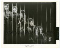 7s484 LADY IN A CAGE 8.25x10 still '64 montage of Olivia de Havilland losing sanity in elevator!