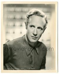 7s495 LESLIE HOWARD 8x10.25 still '40s great head & shoulders portrait of the English star!