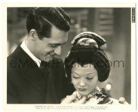 7s537 MADAME BUTTERFLY deluxe 8x10 still '32 great c/u of Asian Sylvia Sidney & young Cary Grant!