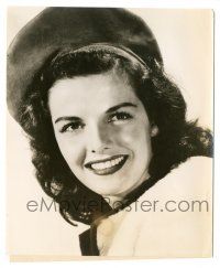 7s640 OUTLAW 7.5x9 still '45 best smiling portrait of sexy Jane Russell, Howard Hughes classic!