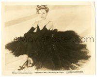 7s663 PRESENTING LILY MARS 8x10.25 still '43 great portrait of pretty Judy Garland in cool dress!