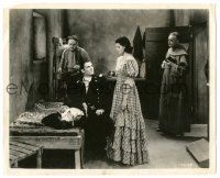 7s687 REBELLION 8x10 still '36 super young Rita Hayworth looks at Tom Keene & wounded man!