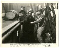 7s786 SLAVE SHIP 8x10 still '37 George Sanders & Wallace Beery with tough guys holding weapons!